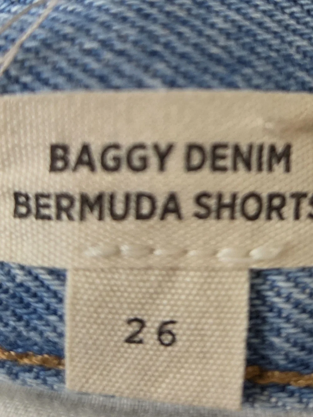 Madewell Baggy Bermuda Shorts
